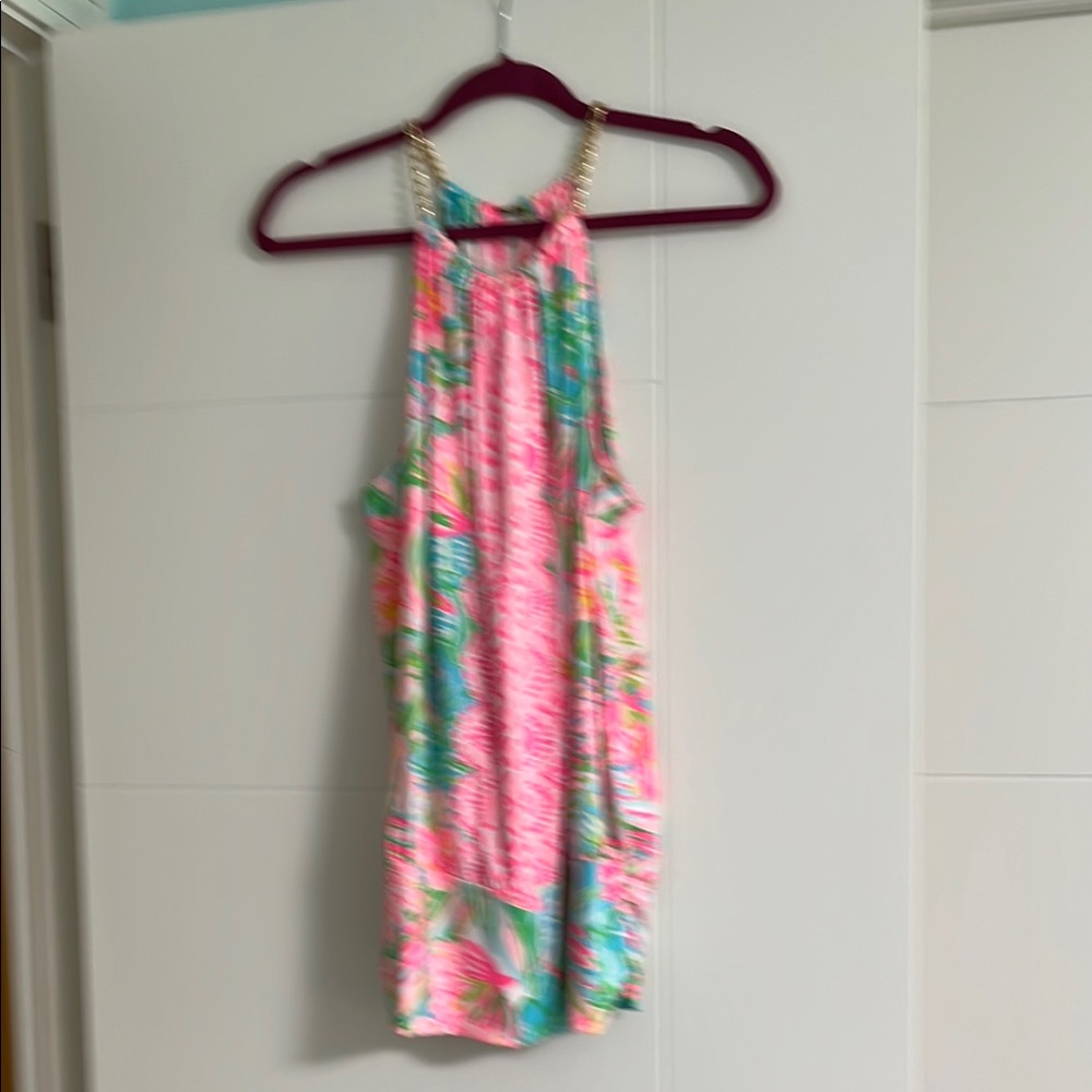 Large sleeveless Lilly Pulitzer top